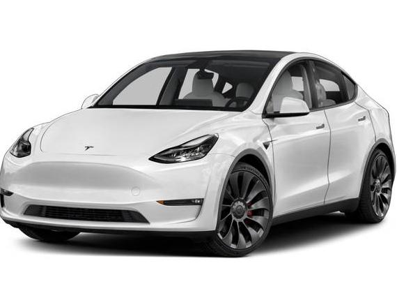 TESLA MODEL Y 2020 5YJYGDEF0LF017518 image